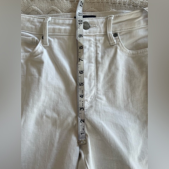 NYDJ Women's White Jeans “Ami Skinny” Lift Tuck Style size 6 - Picture 13 of 16